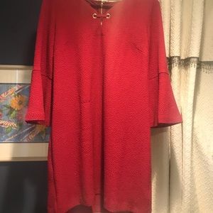 KENSIE LOOSE PINK DRESS